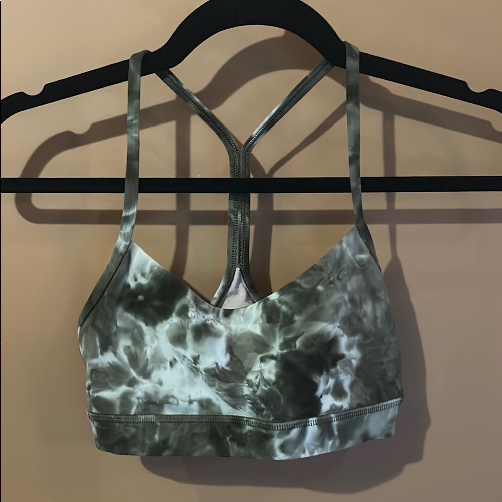 Lululemon Green Wash Sports Bra